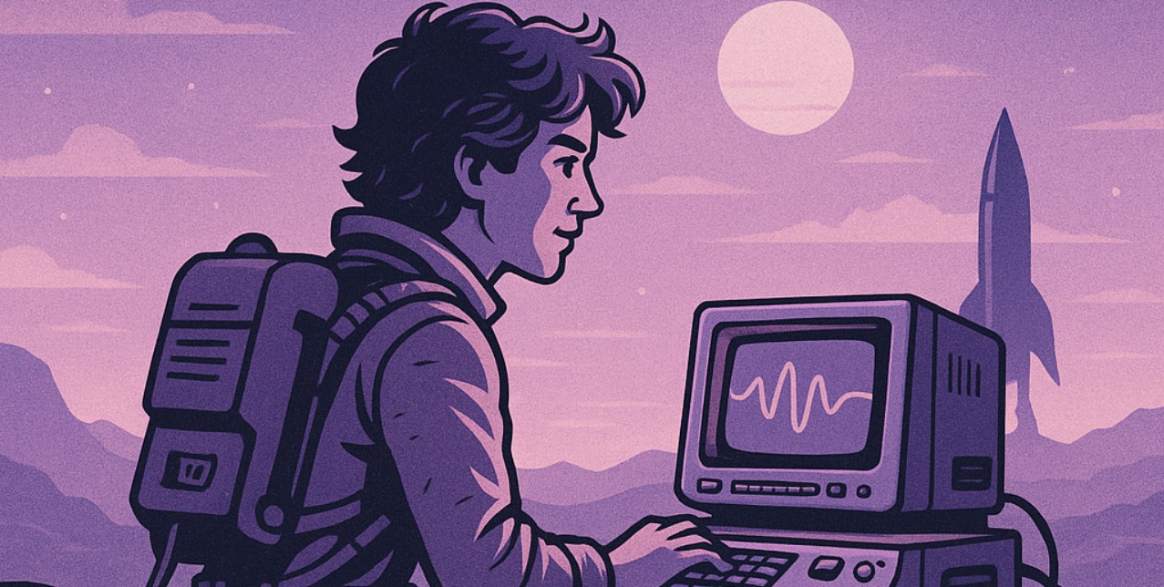 JonnyDemo Retro-Futurist Hero Banner